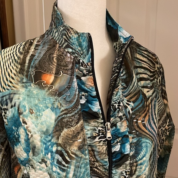 Multicolor Animal Print Jacket - Picture 2 of 7